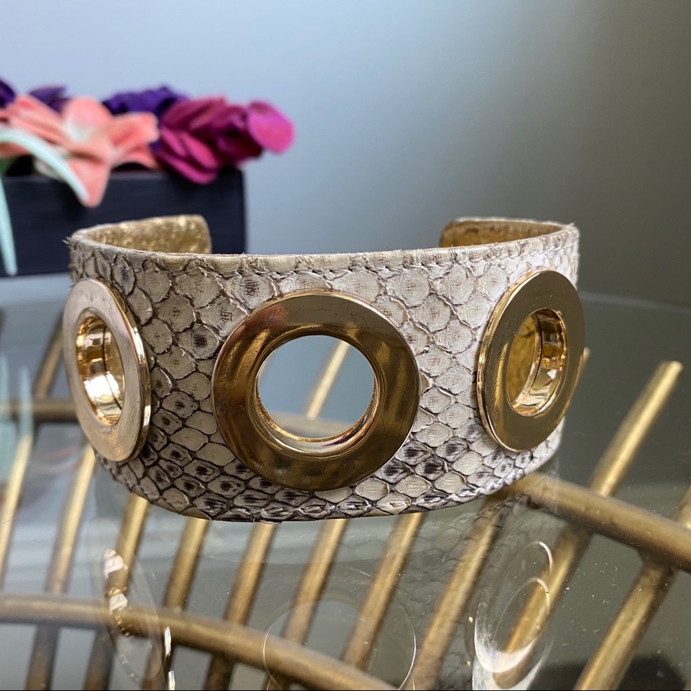 Snakeskin cuff